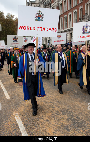 City of London Lord mayor mayor's show 12th November 2011 Stock Photo