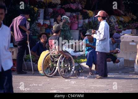 Land mines remain the brutal legacy of years of war in Cambodia. Stock Photo