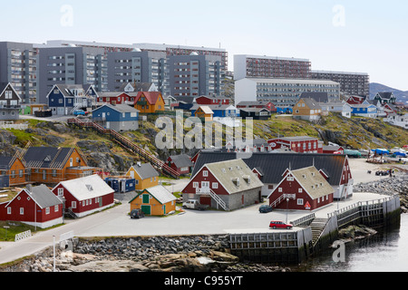 Colonial Harbor, Nuuk, Greenland Stock Photo