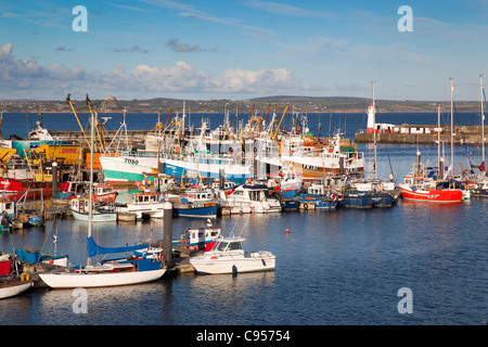 Newlyn; Cornwall; UK Stock Photo