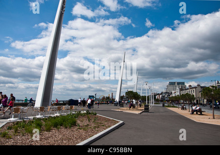 The New Southend-on-Sea front Stock Photo