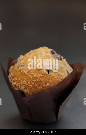 blueberry muffin  bakery cake treat snack Stock Photo