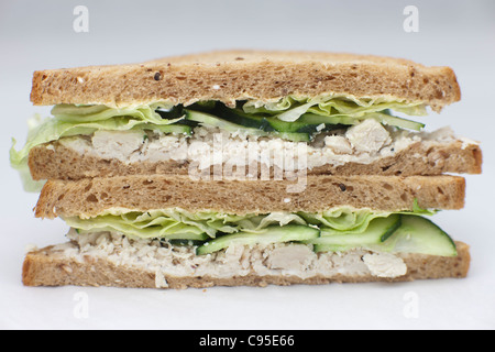 chicken salad sandwich Stock Photo