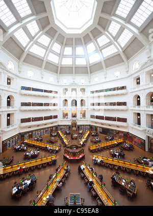 State Library of Victoria, Melbourne, Australia Stock Photo