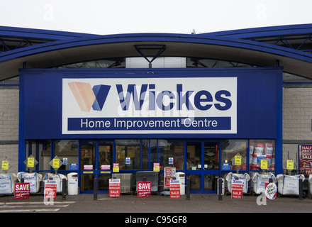A Wickes home improvement centre in cornwall, uk Stock Photo