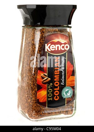 Kenco Columbian Coffee Stock Photo