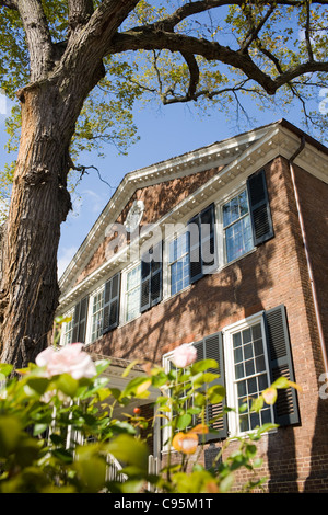 John Marshall House, Federal style, 1790, Richmond, Virginia, USA. Stock Photo