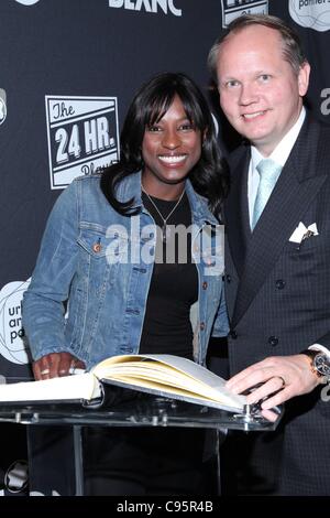 Rutina Wesley, Jan-Patrick Schmitz in attendance for 10th Anniversary of The 24 Hour Plays on Broadway, American Airlines Theater, New York, NY November 14, 2011. Photo By: Andres Otero/Everett Collection Stock Photo