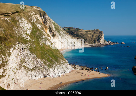 England, Dorset, Durdle Door, St.Oswalds Bay Stock Photo