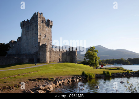 Republic of Ireland, County Kerry, Killarney, Ross Castle Stock Photo