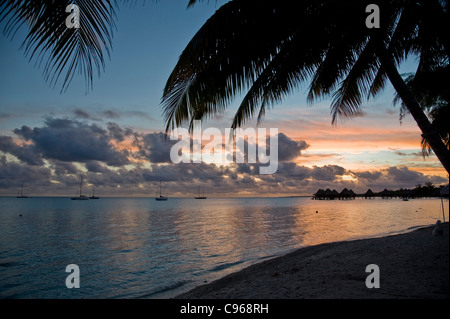 French Polynesia Rangiroa Stock Photo