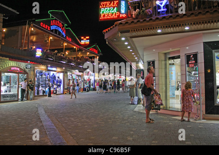 Road in Side, Turkey Stock Photo