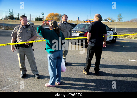 crime police cop cop copper car sheriff Stock Photo