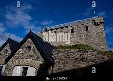 The O'Driscoll castle, - in the the fishing village of Baltimore, West Cork, Ireland Stock Photo