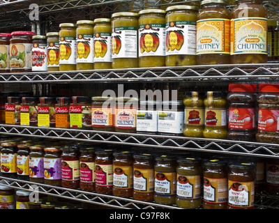 Kalustyan's Indian Spice Shop is a specialty store in Murray Hill, New York City, USA Stock Photo