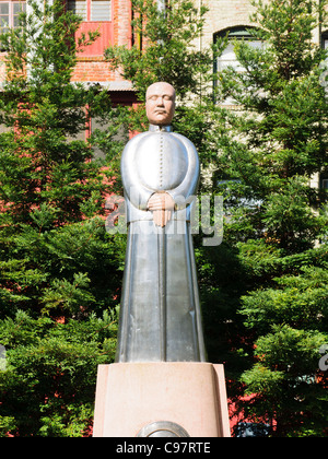 Dr Sun Yat Sen San Statue Francisco Stock Photo