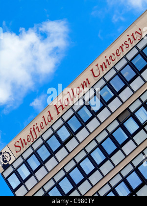 Sheffield Hallam University campus in Sheffield city centre South Yorkshire England UK Stock Photo