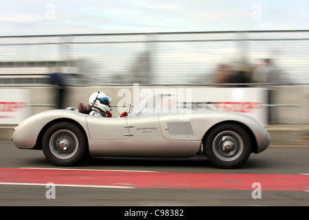 2011 Proteus C-Type on the old pit lane at Silverstone Stock Photo