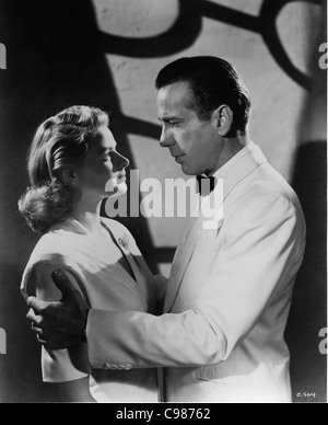 Casablanca Year : 1942 USA Humphrey Bogart, Ingrid Bergman  Director: Michael Curtiz Stock Photo