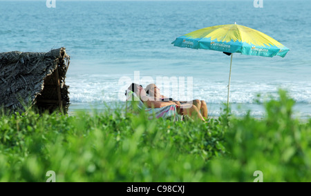 KOVALAM BEACH Stock Photo