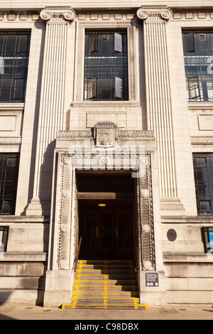 The main entrance of Sheffield Central Library and Graves Art Gallery Stock Photo