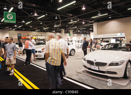 The Orange County International Auto Show. Stock Photo