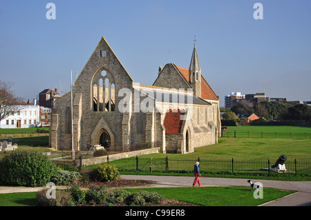 Historic Royal Garrison Church, Old Portsmouth, Portsmouth, Hampshire, England, United Kingdom Stock Photo