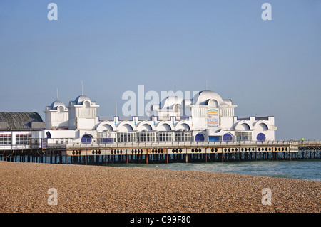 South Parade Pier, Southsea, Portsmouth, Hampshire, England, United Kingdom Stock Photo