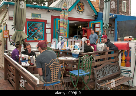 Sausalito San Francisco Restaurant Mexican Bar Pub California United States Stock Photo