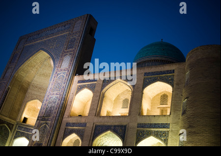 Madrasa Miri Arab. Bujara. UZBEKISTAN. Bukhara Stock Photo