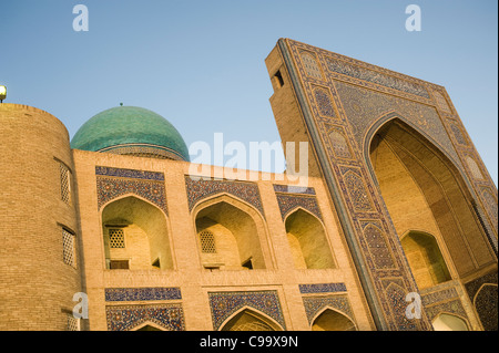 Madrasa Miri Arab. Bujara. UZBEKISTAN. Bukhara Stock Photo