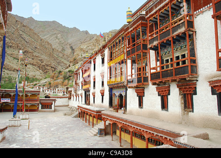 Hemis Gompa a Tibetan Buddhist monastery of the Drukpa Lineage, located in Hemis, Ladakh, Jammu and Kashmir Stock Photo