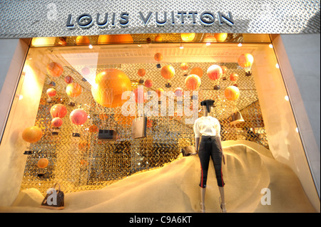 KUALA LUMPUR, MALAYSIA - APRIL 23, 2014: Louis Vuitton Shop Window
