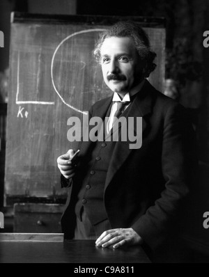 ALBERT EINSTEIN MATHEMATICIAN & SCIENTIST 15 January 1921 Stock Photo