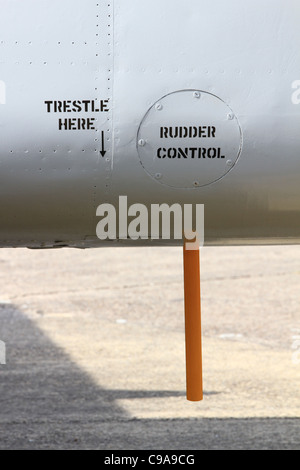 The first rudder is on display during the delivery ceremony of the ...