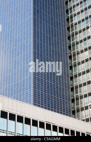 The Cooperative CIS Tower in manchester, UK. The tower has been covered in 7000 Solar panels Stock Photo