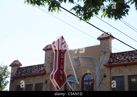 bloomington indiana college town theatre buskirk chumley Stock Photo