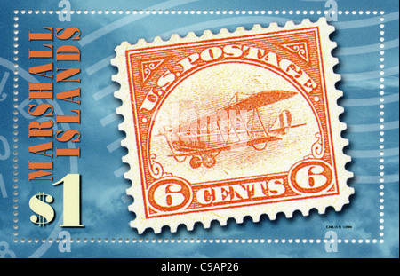 Marshall Islands postage stamp Stock Photo