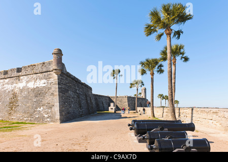 Castillo de San Marcos, St Augustine Stock Photo