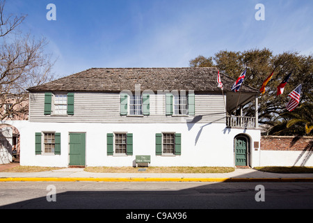 Oldest House, St Augustine Stock Photo