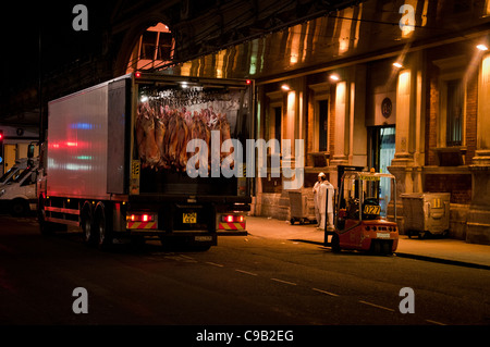 Smithfield Meat Market, London Stock Photo