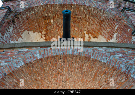 Ruins of old Russian Bomarsund fortress on Åland islands in Finland Stock Photo