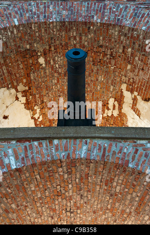 Ruins of old Russian Bomarsund fortress on Åland islands in Finland Stock Photo