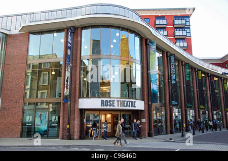 Rose Theatre, High Street, Kingston upon Thames, Royal Borough of Kingston upon Thames, Greater London, England, United Kingdom Stock Photo