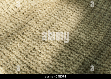 Beige knitting structure Stock Photo
