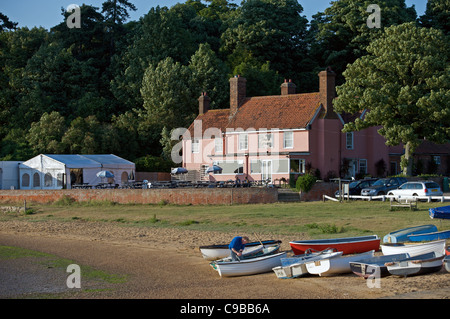 Ramsholt Arms public house, Suffolk, UK. Stock Photo