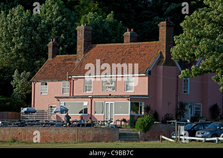 Ramsholt Arms public house, Suffolk, UK. Stock Photo