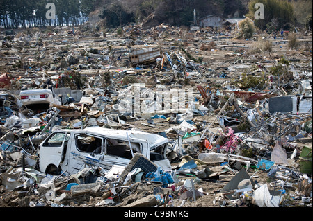 Earthquake japan destruction