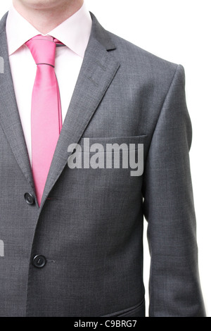 A business man in a suit Stock Photo