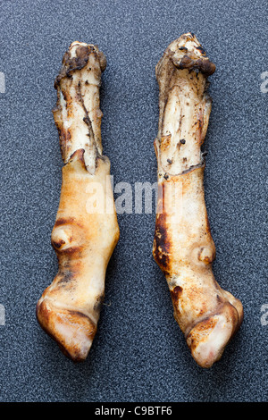 Roasted Goats Feet Stock Photo